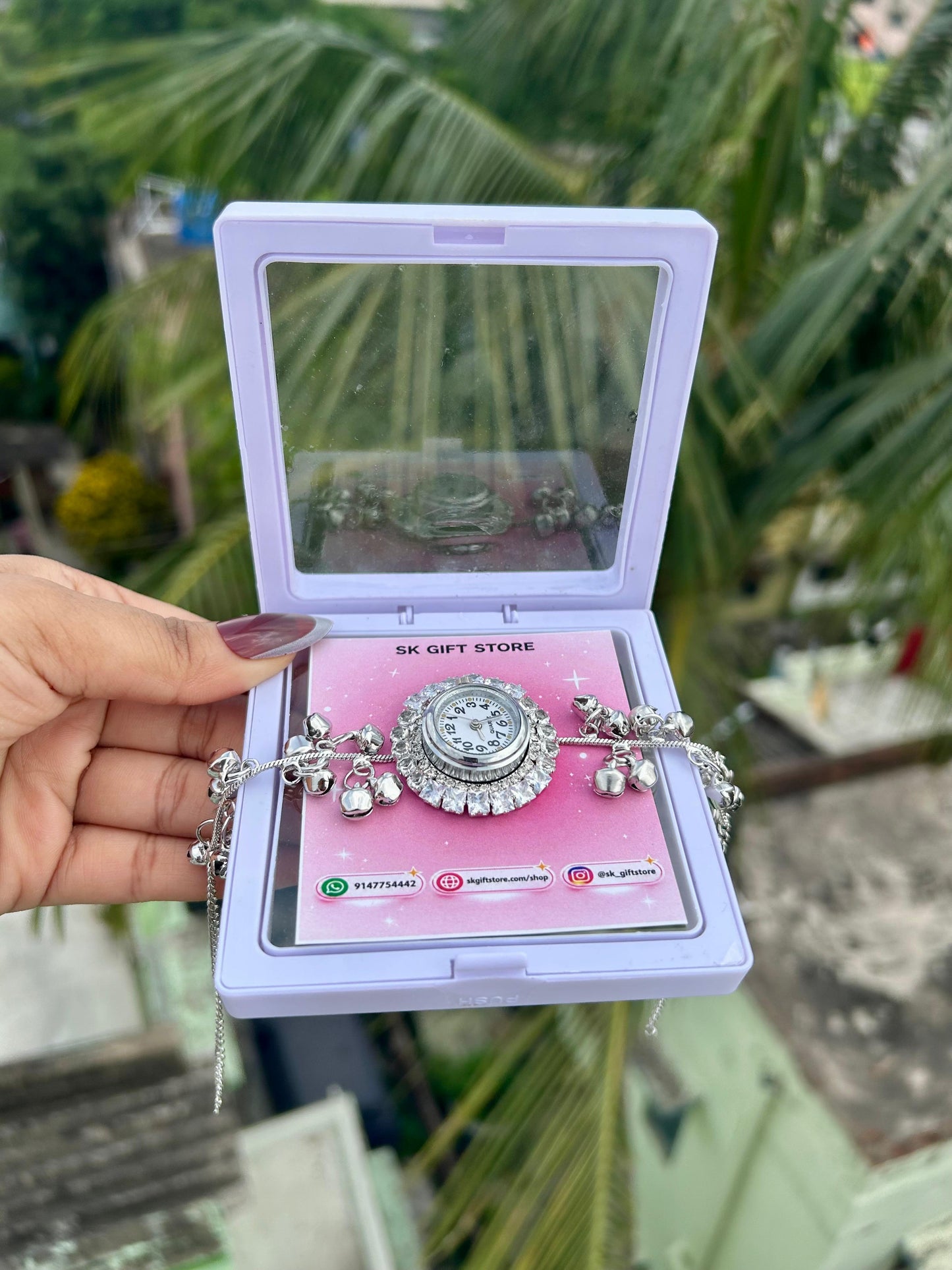 { Silver } Kashmiri Watch ⌚✨🪞