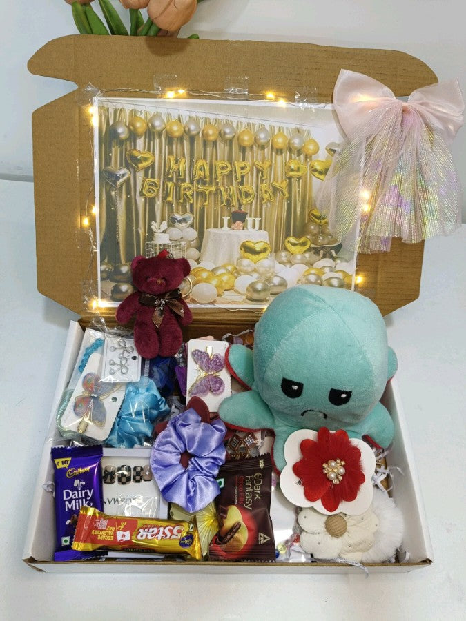 The Pink Octopus & Pearls Box🩷💙