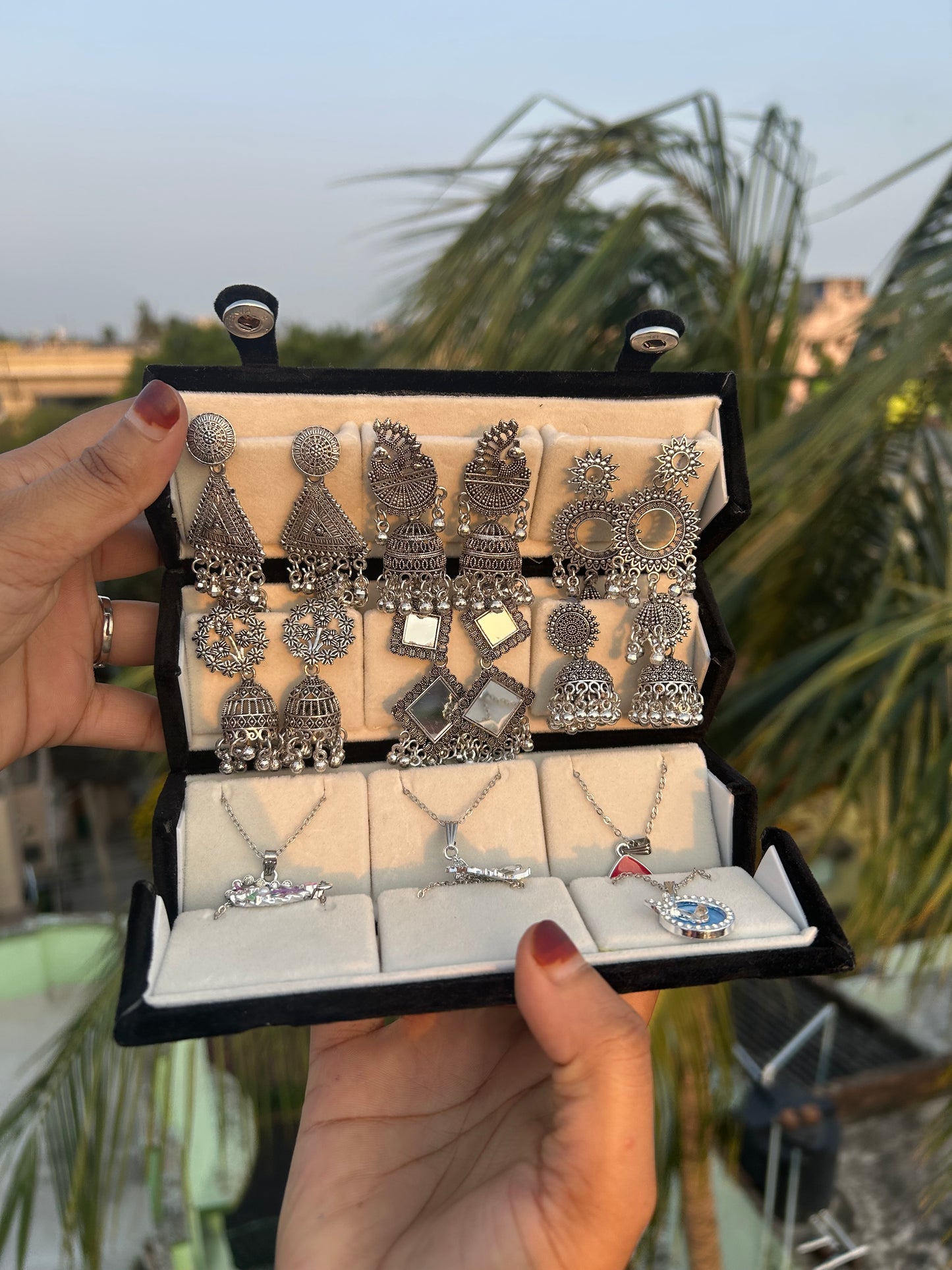 Jhumka and Necklace set 🩷✨