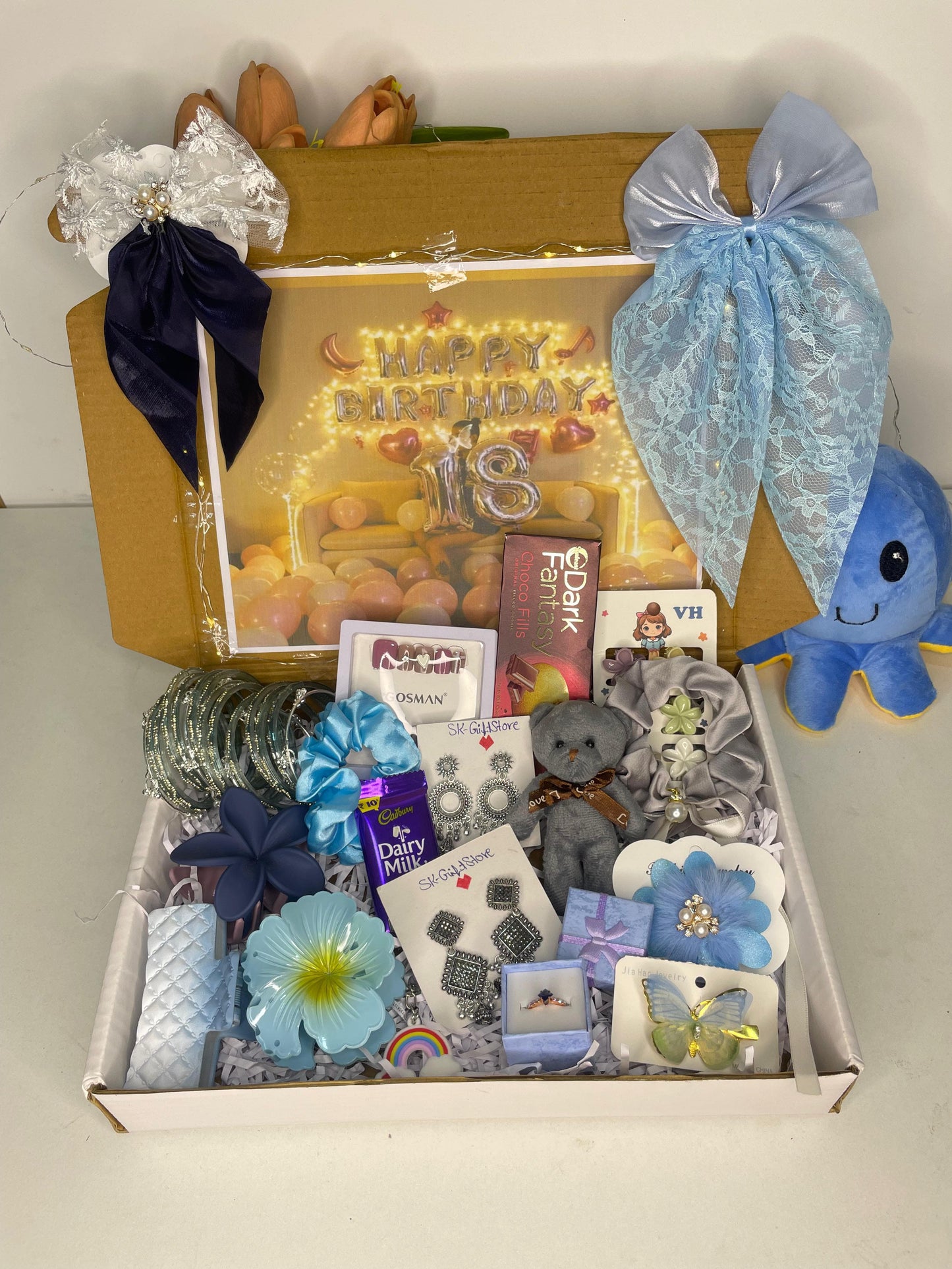 { Premium } Blue Theme Hamper 🪞✨💙