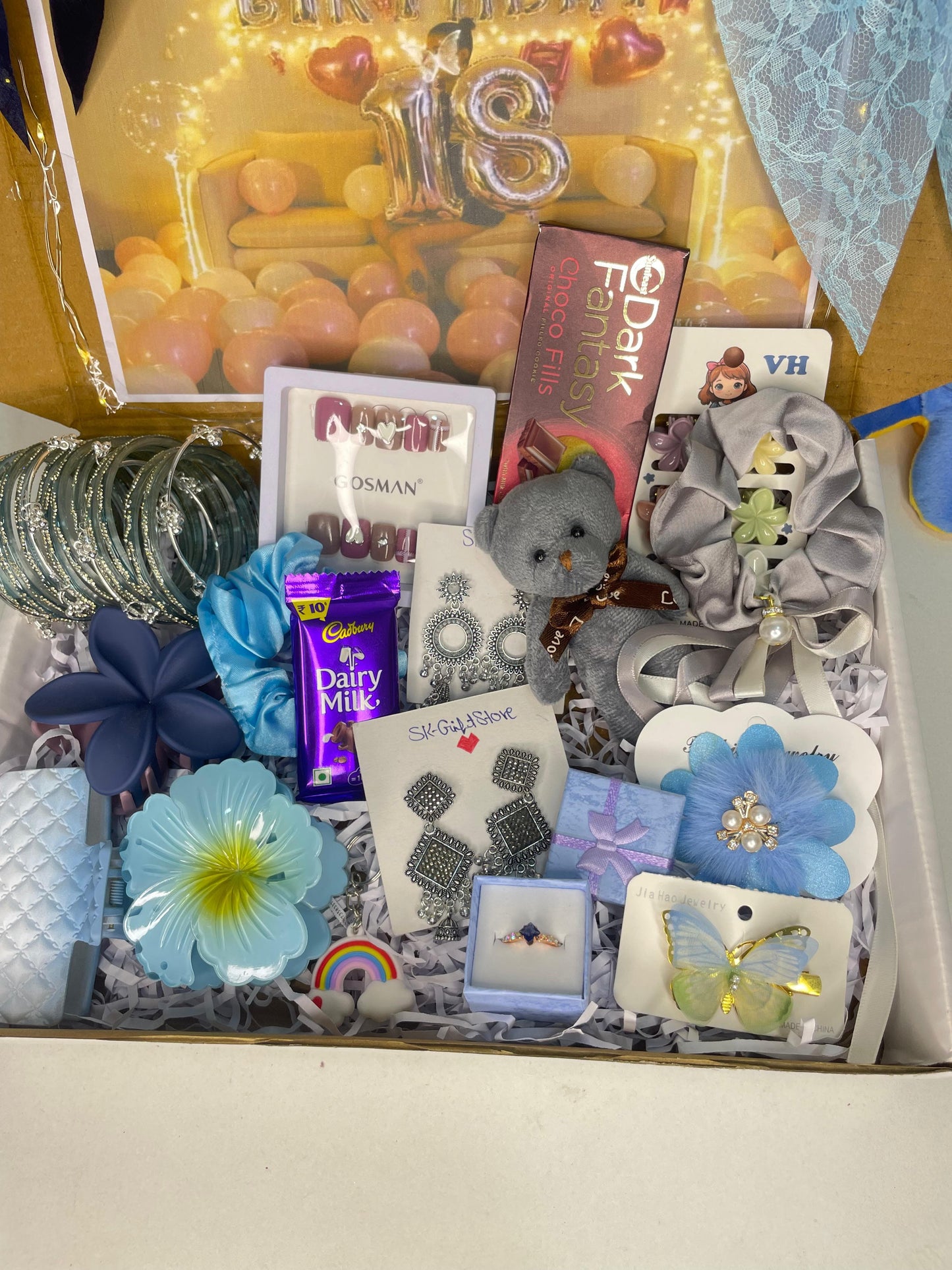 { Premium } Blue Theme Hamper 🪞✨💙