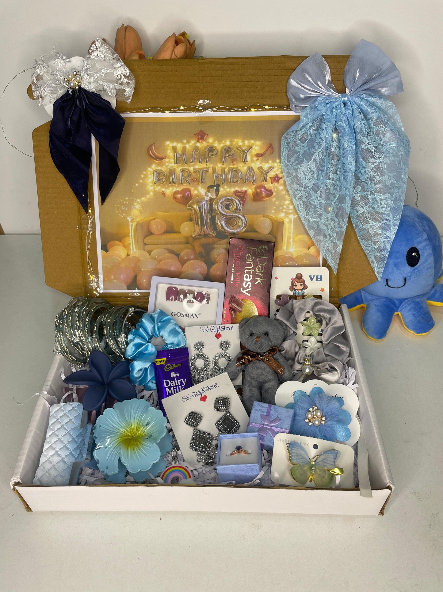 { Premium } Blue Theme Hamper 🪞✨💙