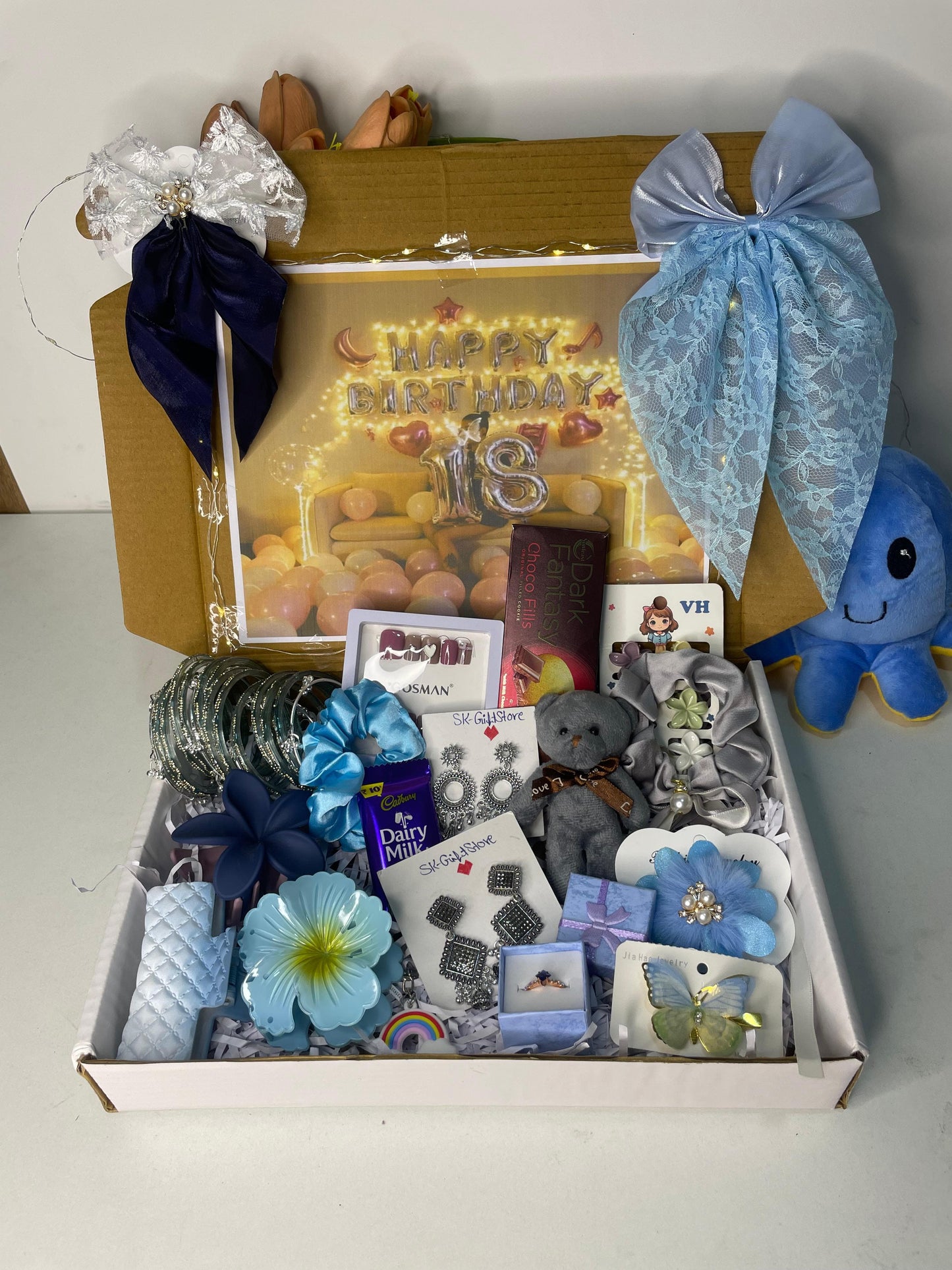 { Premium } Blue Theme Hamper 🪞✨💙