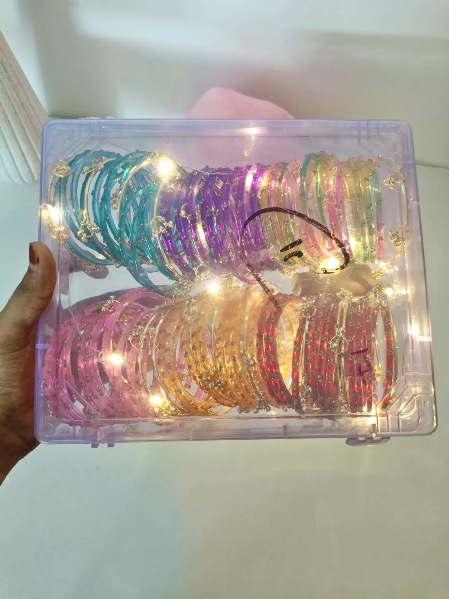 Kashmiri Bangels ✨💙... { 6 } hand set Chudi with box ❤️