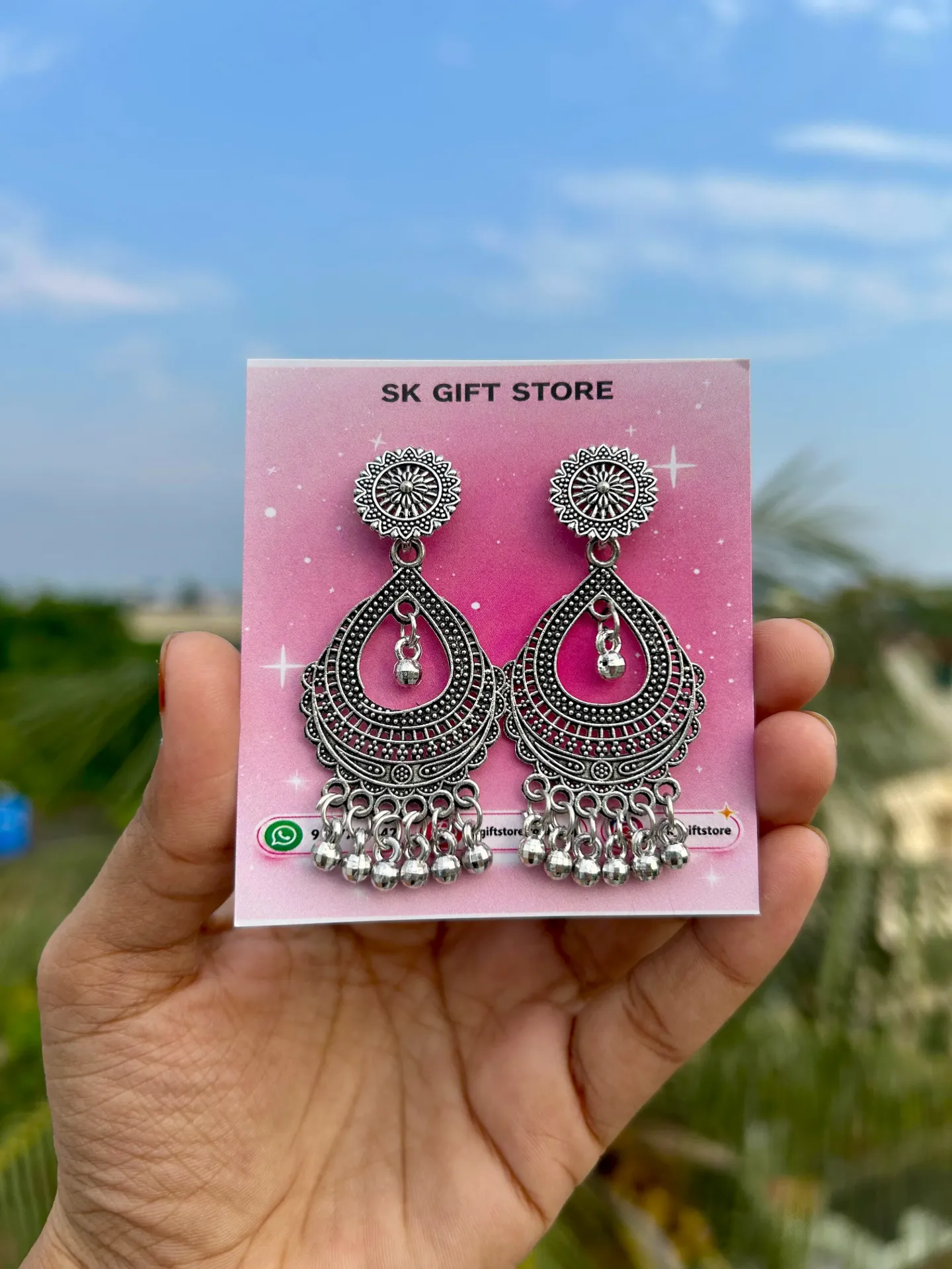 Long Jhumka 🪞✨