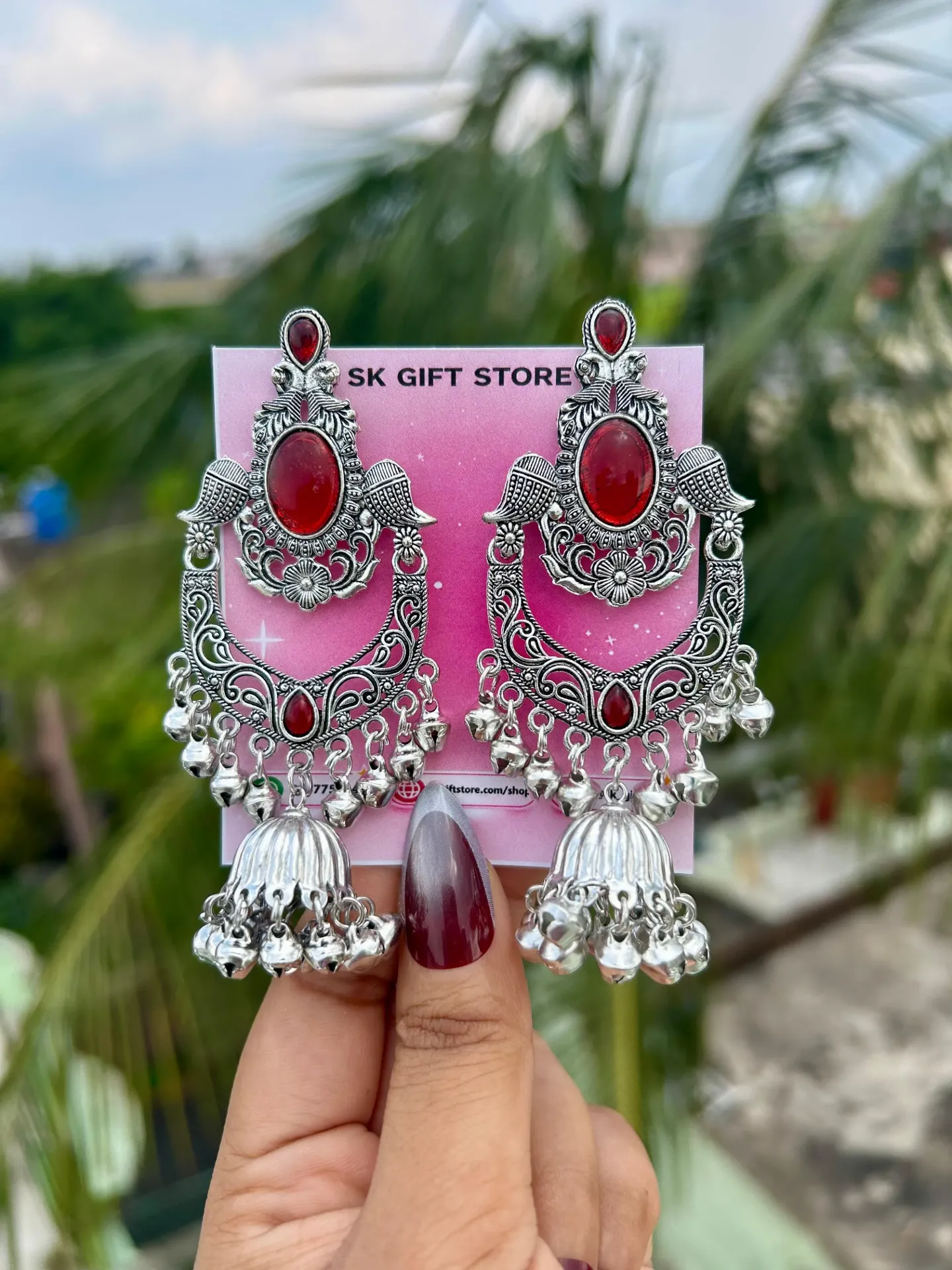 {Long} Kashmiri jhumka ✨🪞
